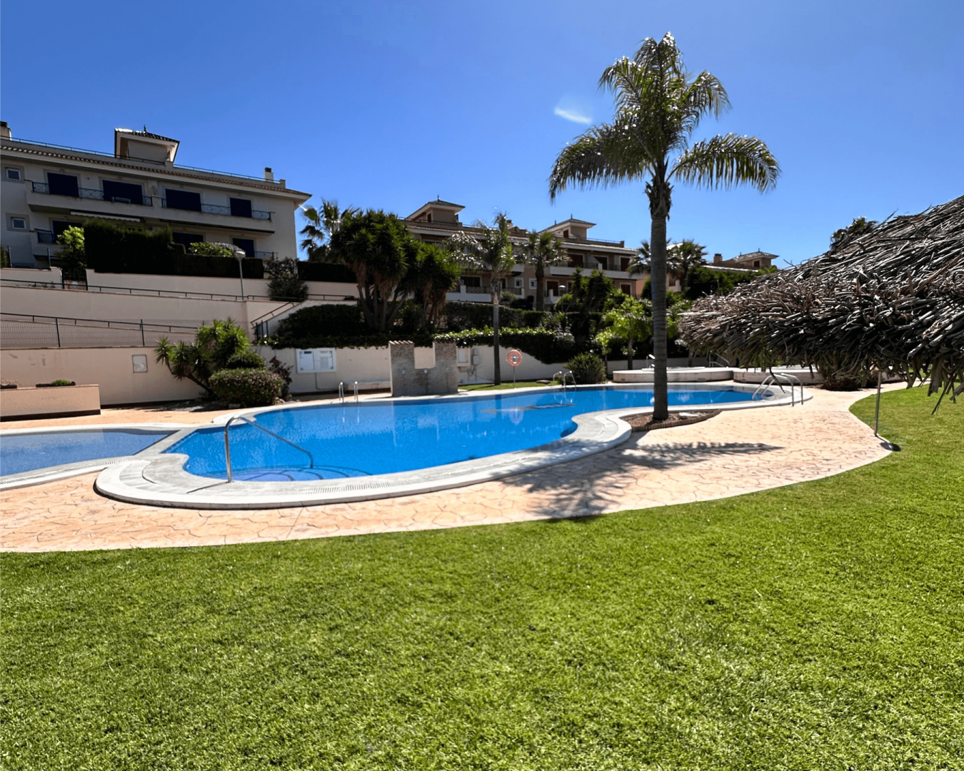 Well-Maintained Communal Pool Area