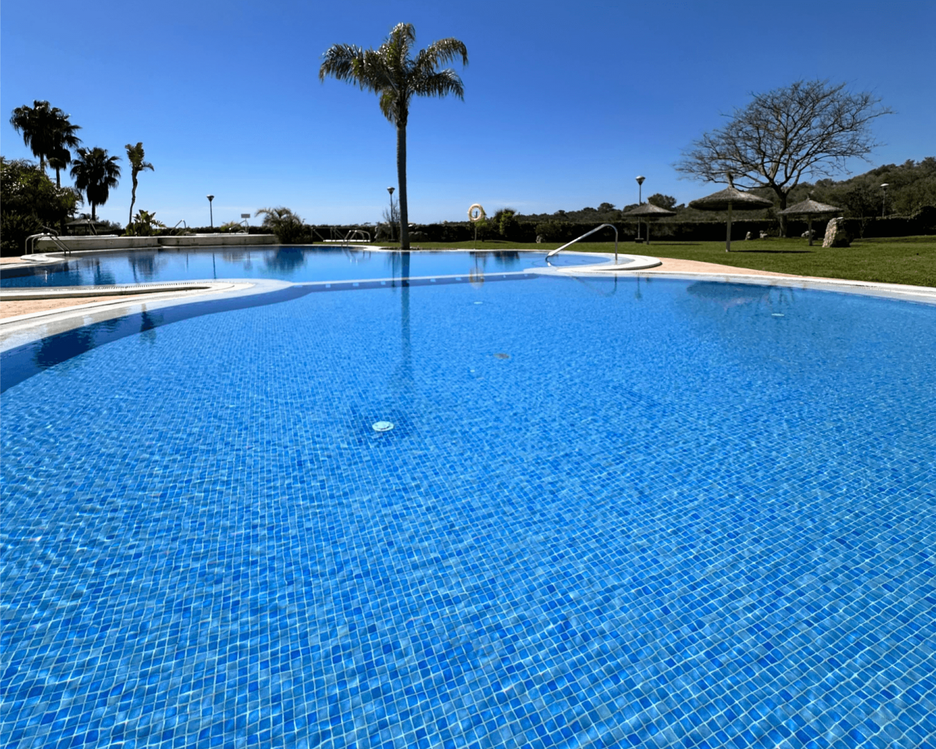 Well-Maintained Communal Pool Area