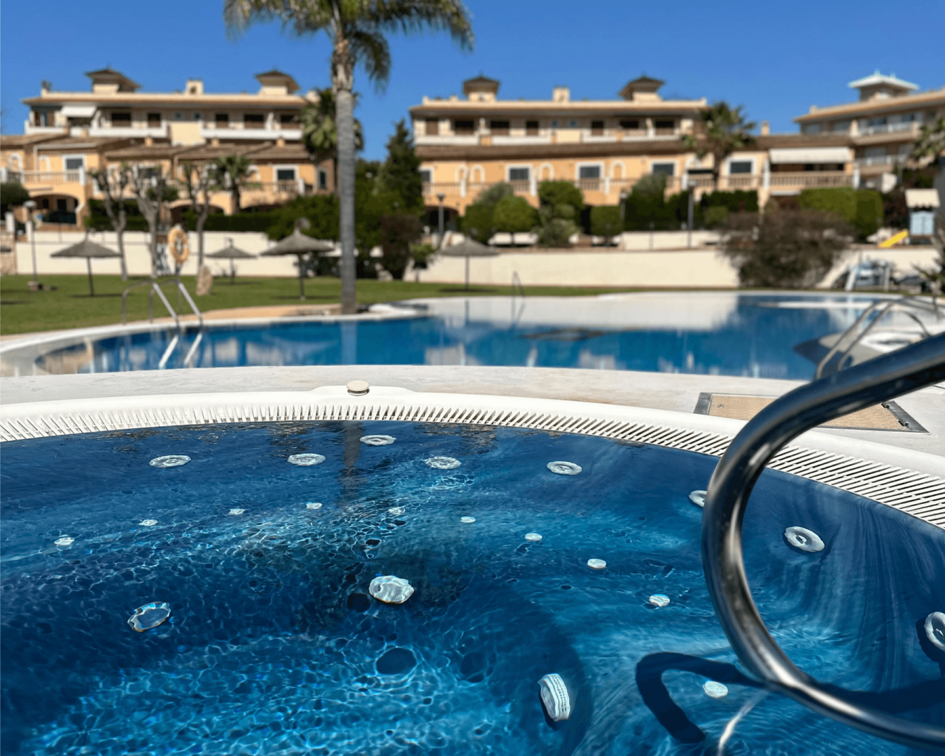 Well-Maintained Communal Pool Area