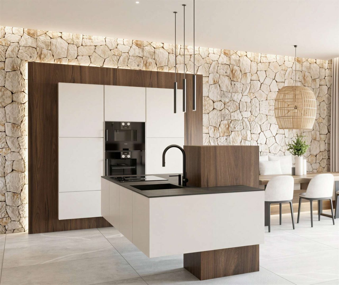 Bespoke Kitchen with Central Island