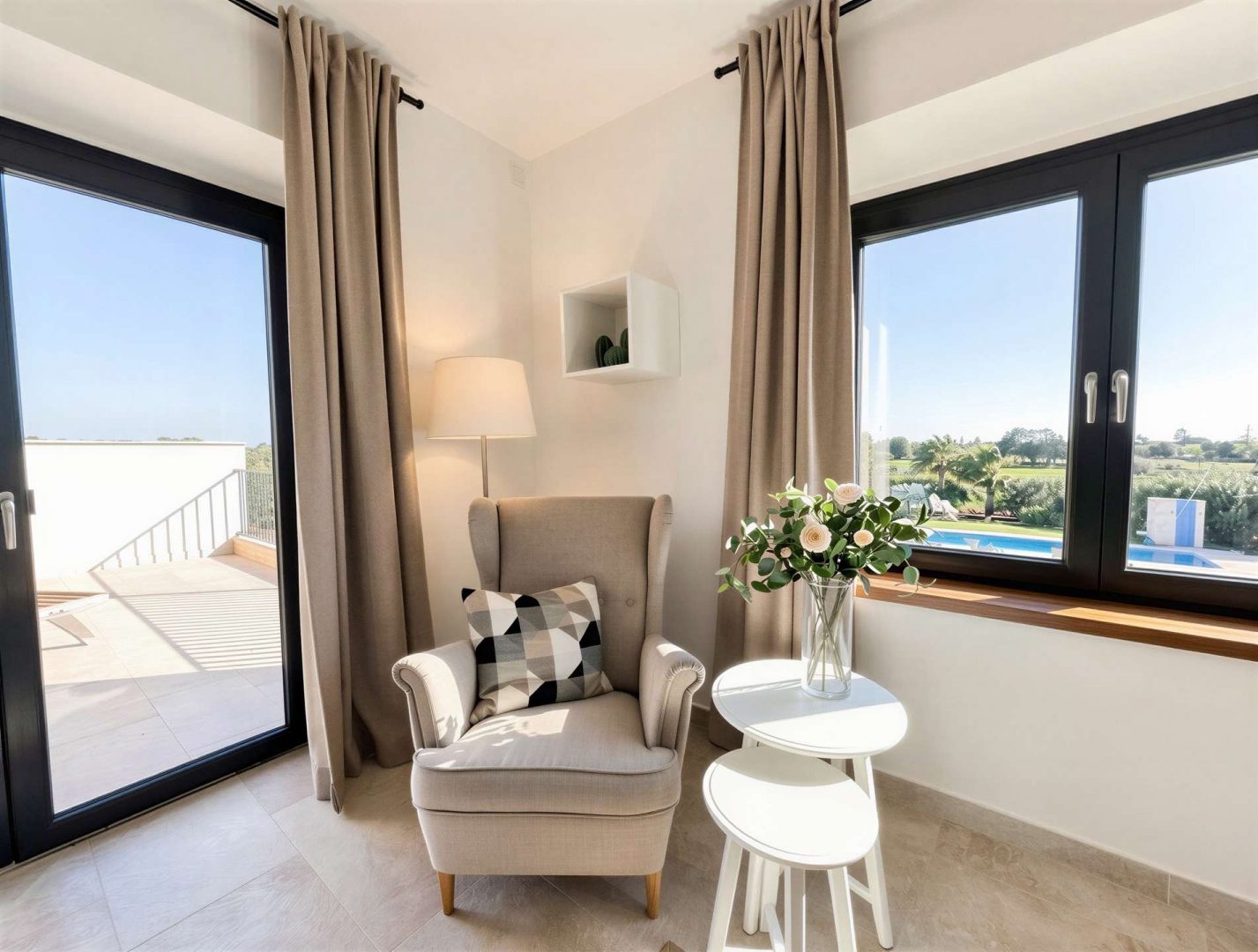 Light-Filled Bedroom
