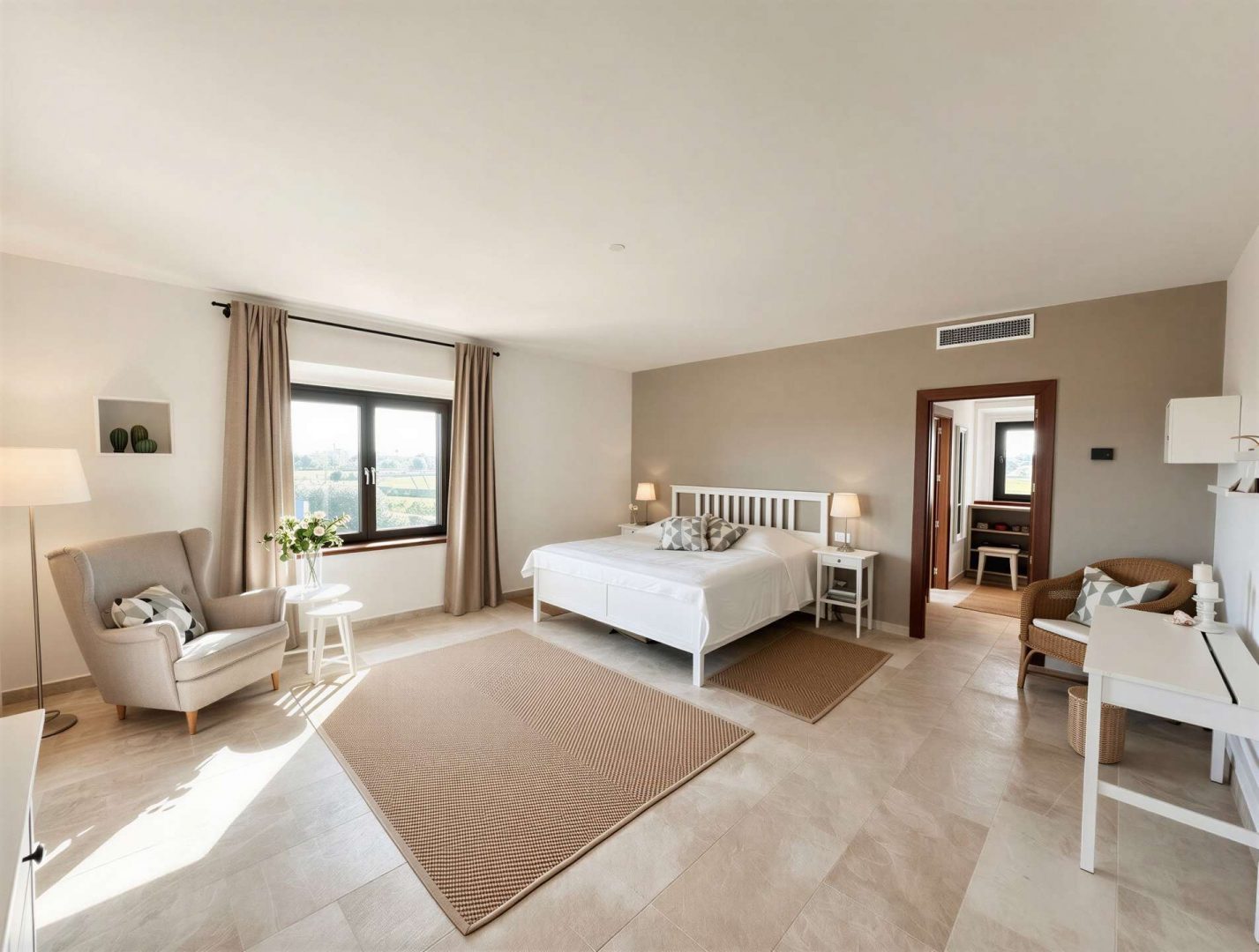 Light-Filled Bedroom