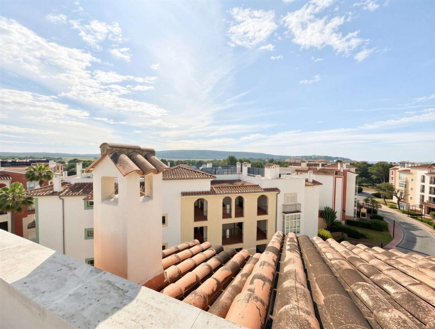 A View Across the Residence