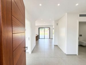 Entrance area of the villa