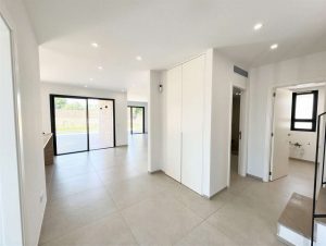 Entrance area of the villa