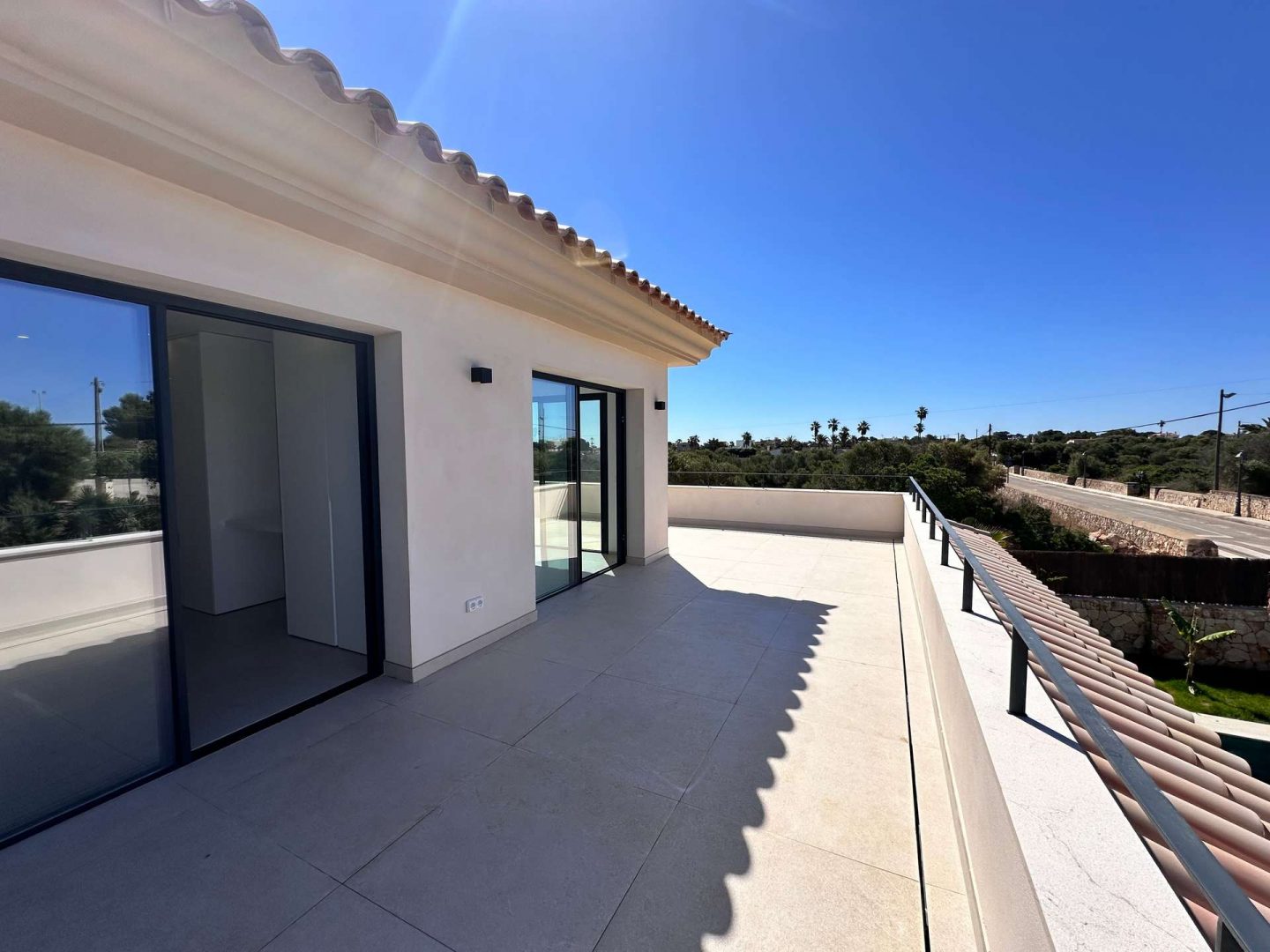 Terrace with Mediterranean views