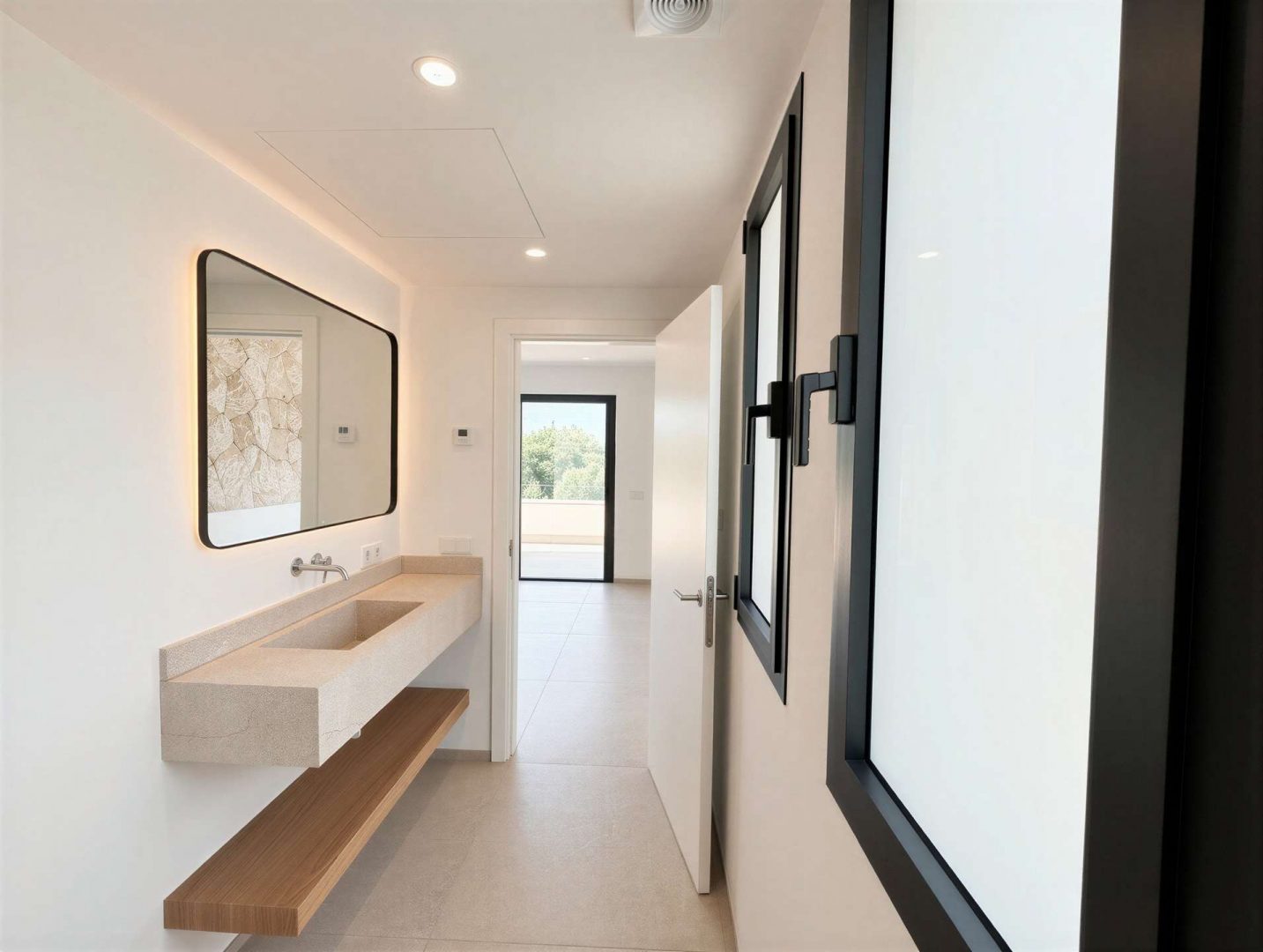 Primary bedroom with en-suite bathroom