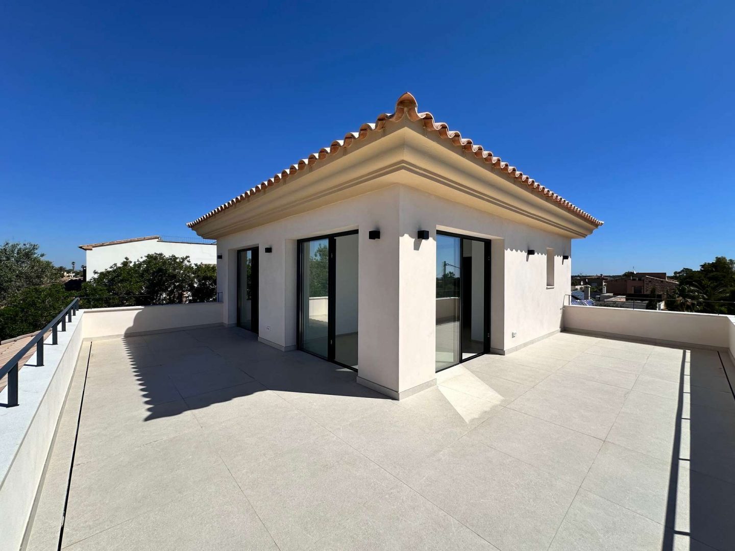 Terrace with Mediterranean views