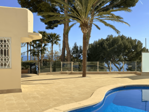 Mediterranean sea view