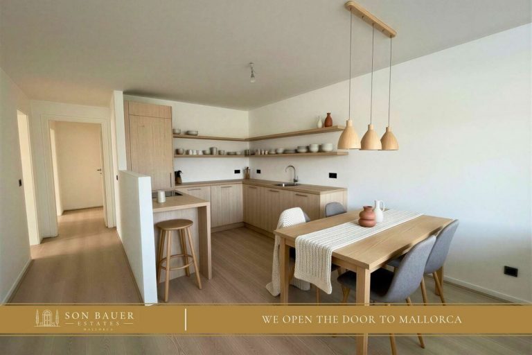 Open-plan living area (visualisation)