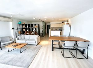 Open-plan living area (visualisation)