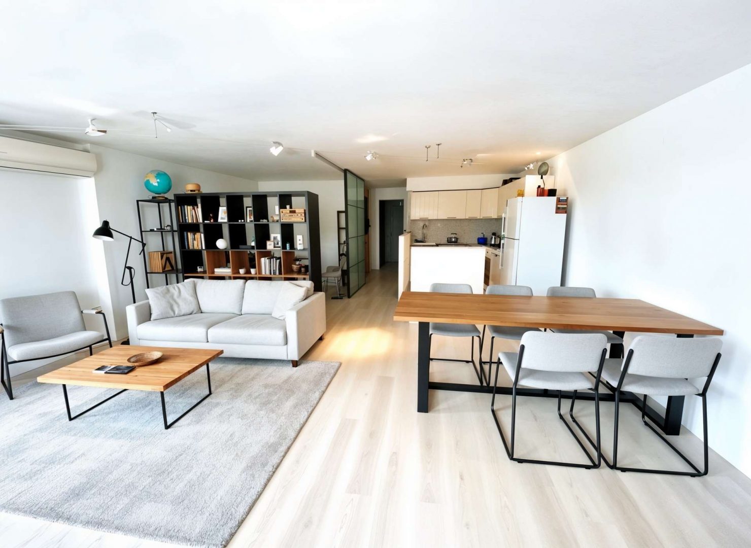 Open-plan living area (visualisation)