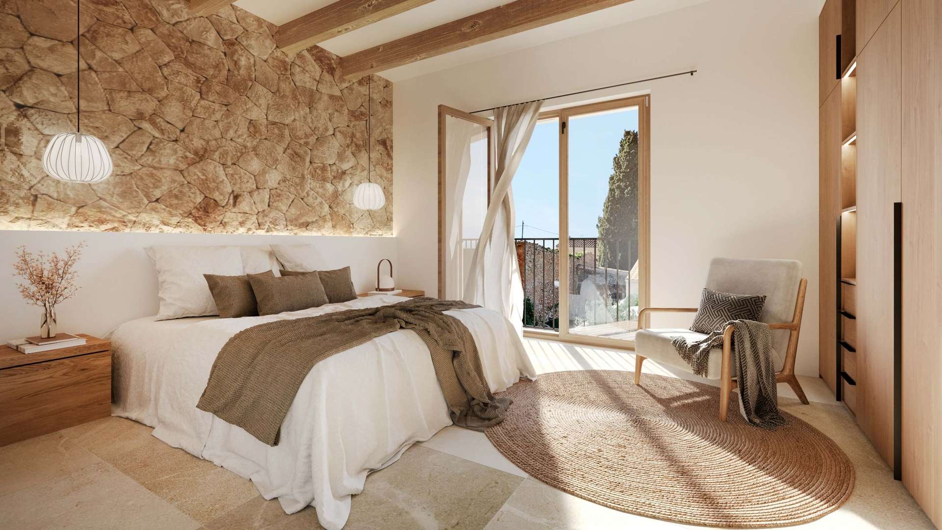 The Primary Suite with En Suite