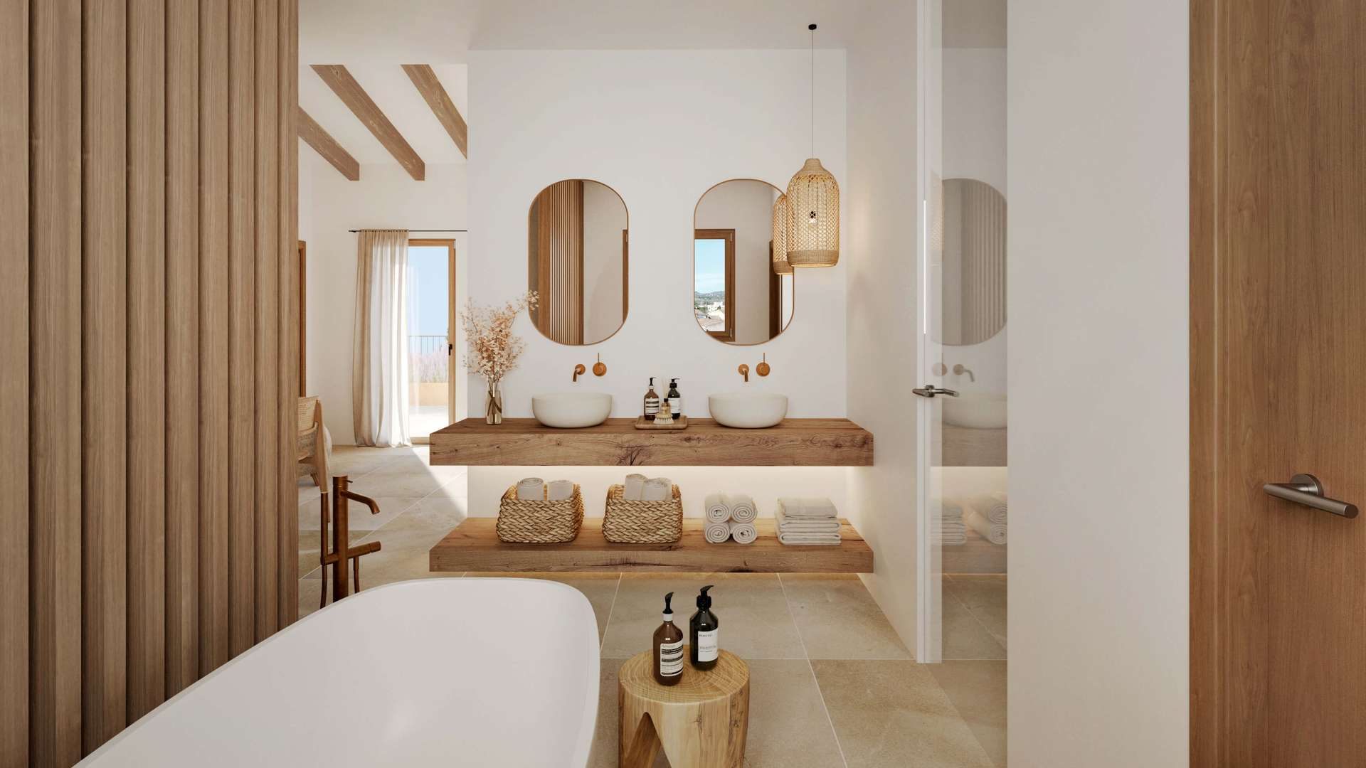 The Primary Suite with En Suite