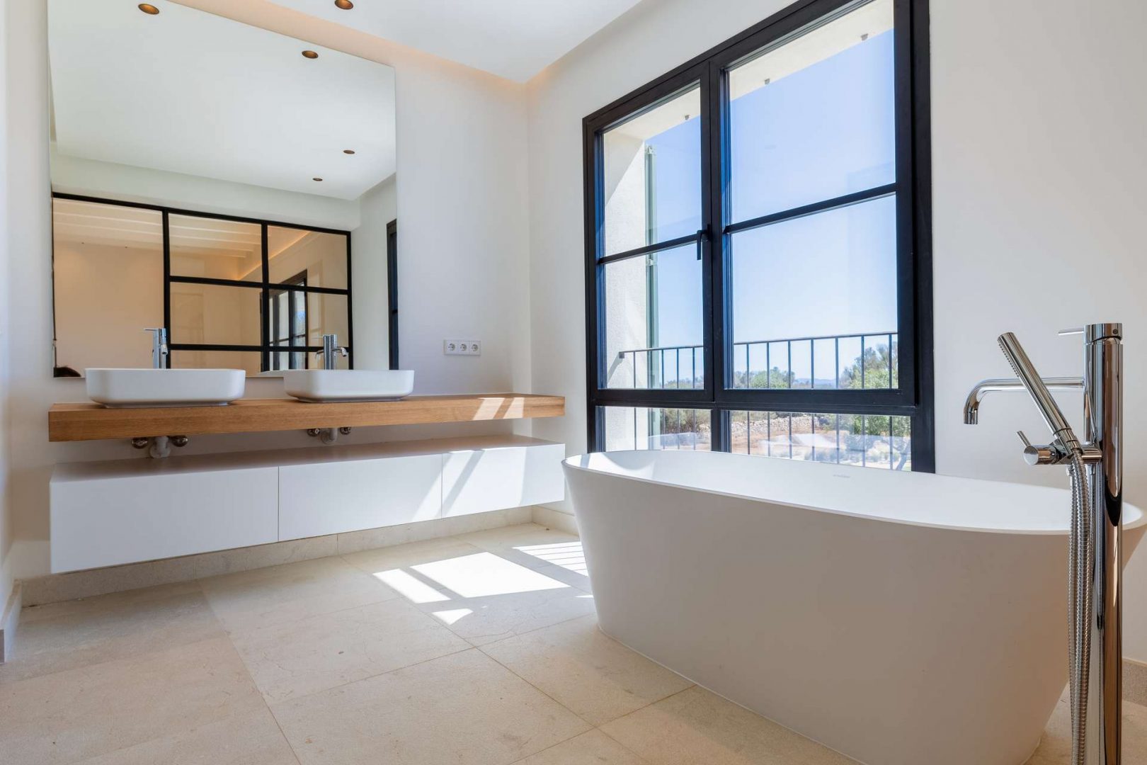 A serene master suite