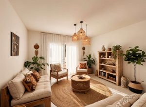 Examples of homes generated by AI