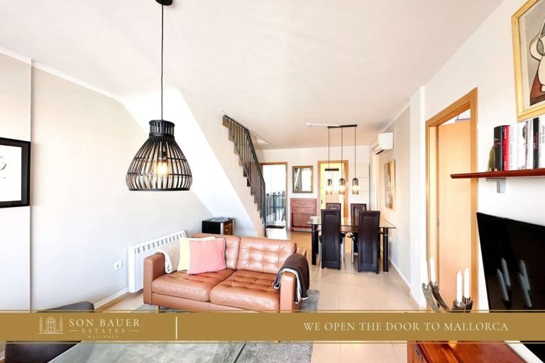 Light-filled living with a sense of space.